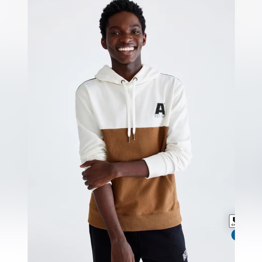Aeropostale Men’s Size XS ColorBlock Heritage Hoodie NWT